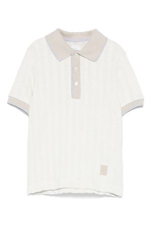 Knitted Polo Shirt ELEVENTY KIDS | EW8P41Z2907101